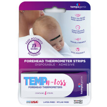 Tempagenix Temp-N-Toss Disposable Adhesive Forehead Thermometer Strips - 6ct