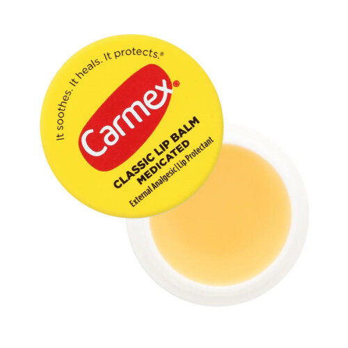 Carmex Carmex, Baume à Lèvres Classique, Médicamenteux, 0,25 oz (7,5 g)