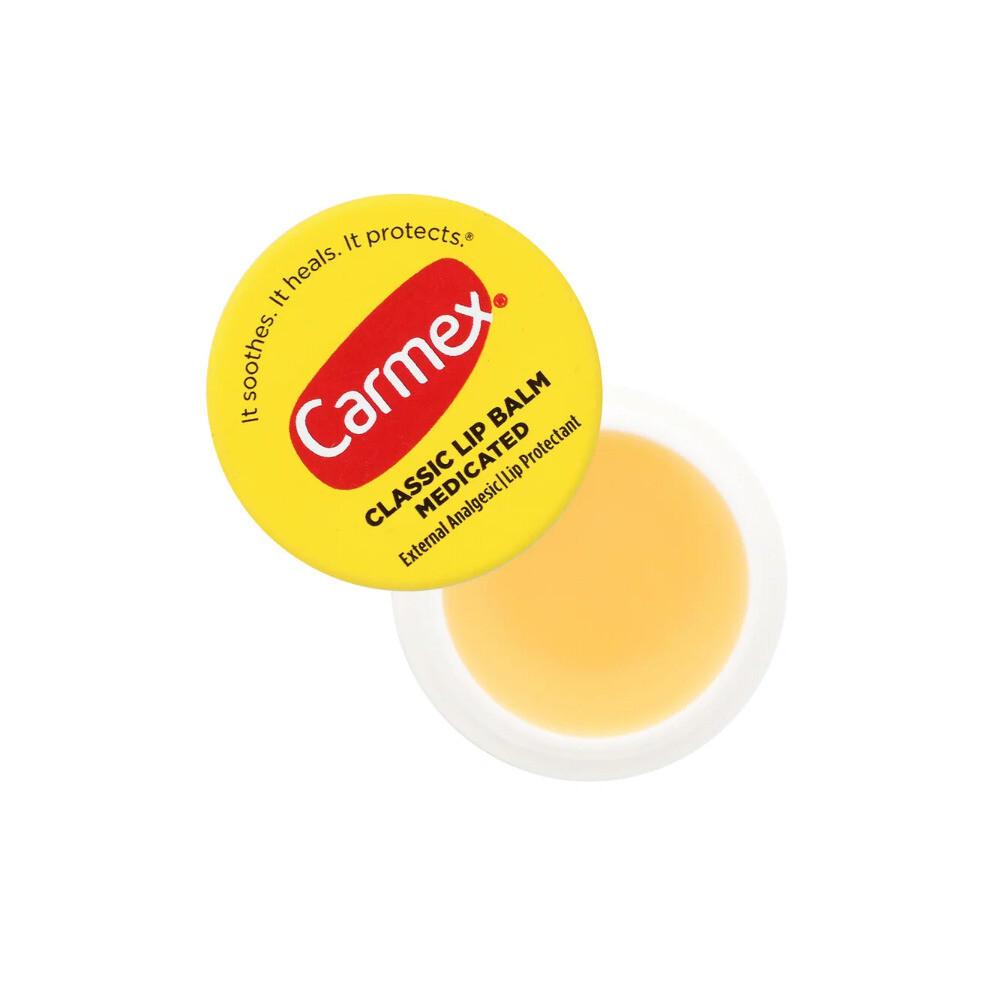 Carmex, Classic Lip Balm, Medicated, 7.5g