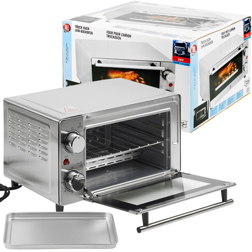 Portable Electric Truck Oven 24v 9 Litre Camper Van Lorry Car