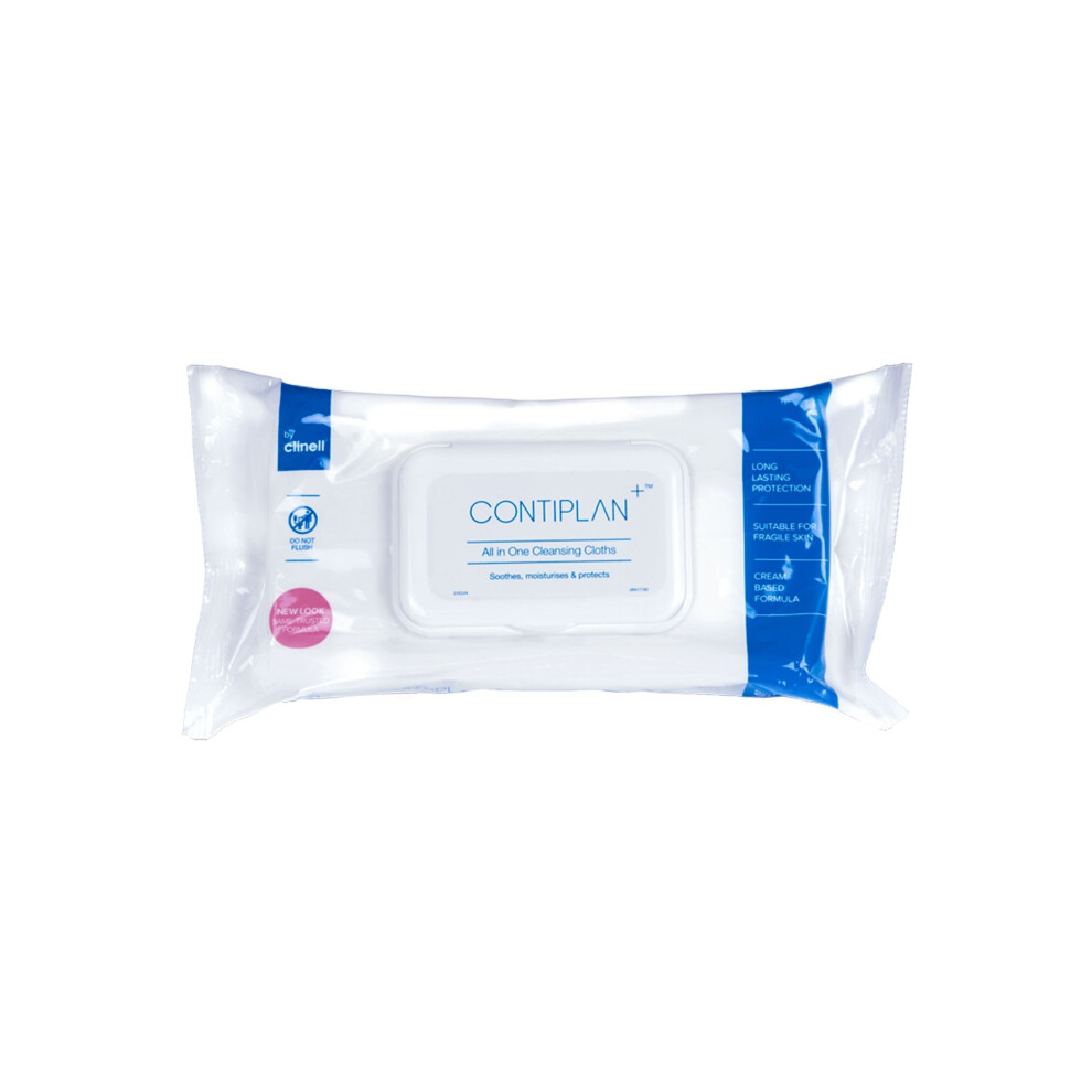 Clinell Contiplan All in One Cleansing Cloths 25 Pack x2 Personal Care - Image 3