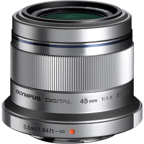 Olympus M.Zuiko Digital 45mm f/1.8 objectief (Zilver) 2