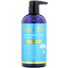 Pura D'or, Behandling av Hårtopplösning Shampoo, Alla Hårtyper, 16 fl oz (473 ml)