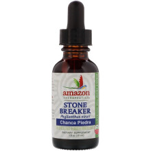 Amazon Therapeutics, Steenbrytningsmedel, Chanca Piedra, 1 fl oz (30 ml)
