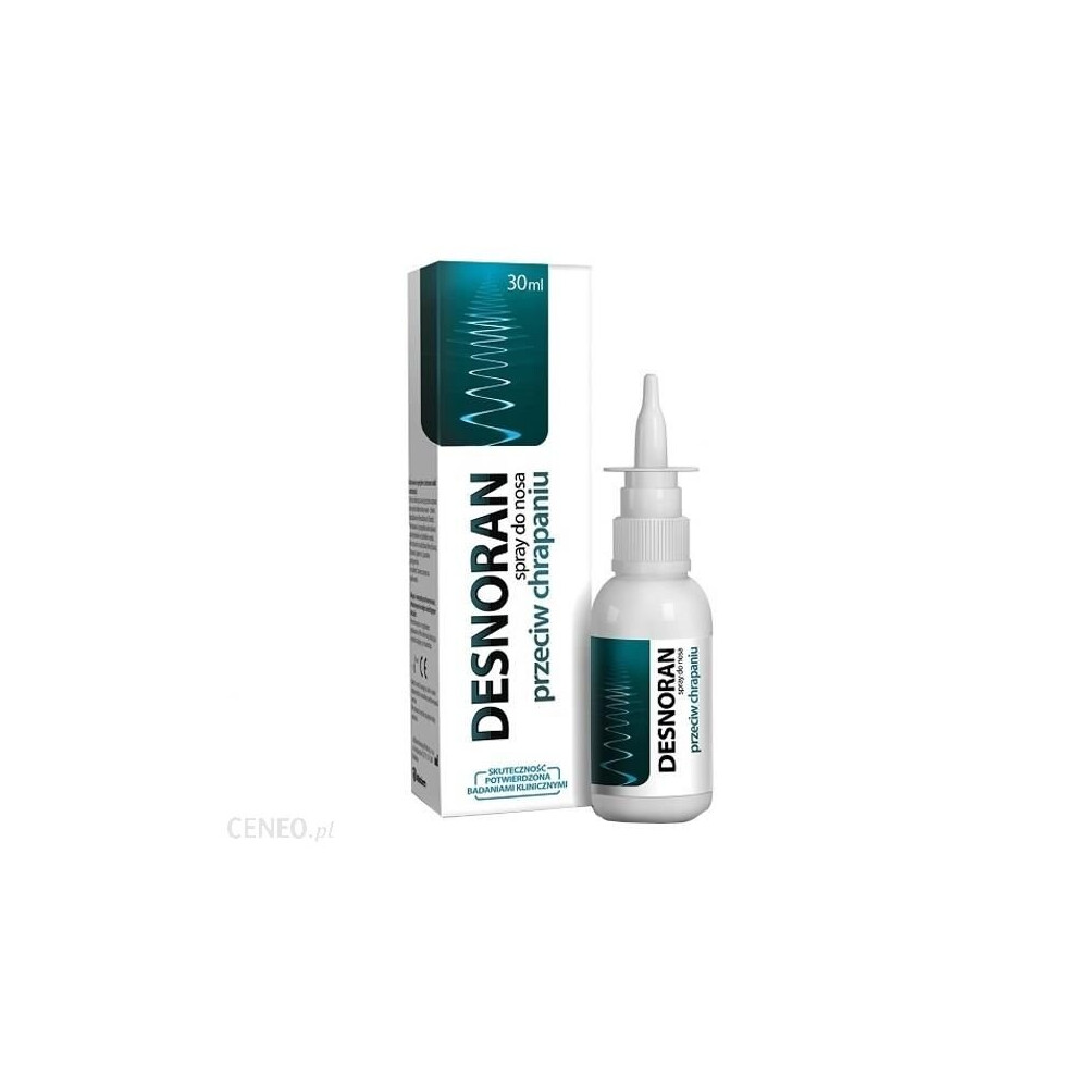 Polskie Suplementy Desnoran Nasal Spray 30Ml - Medical Device For Snoring Relief, Moisturizes Mucosa And Improves Airflow