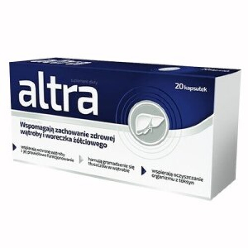 ALTRA supplement liver and gallbladder 20 tab