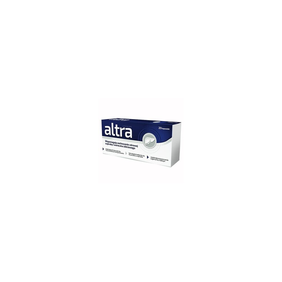 Polskie Suplementy Altra Supplement Liver And Gallbladder 20 Tab