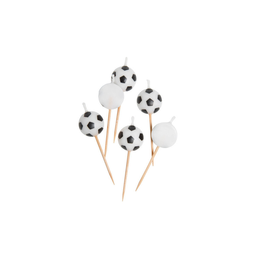 Football Pick Candles 6pk