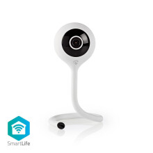 SmartLife Innenkamera | Wi-Fi | Full HD 1080p | microSD (nicht enthalten) / Cloud-Speicher (optional) | Mit Bewegungssensor | Nachtsicht | Weiß
