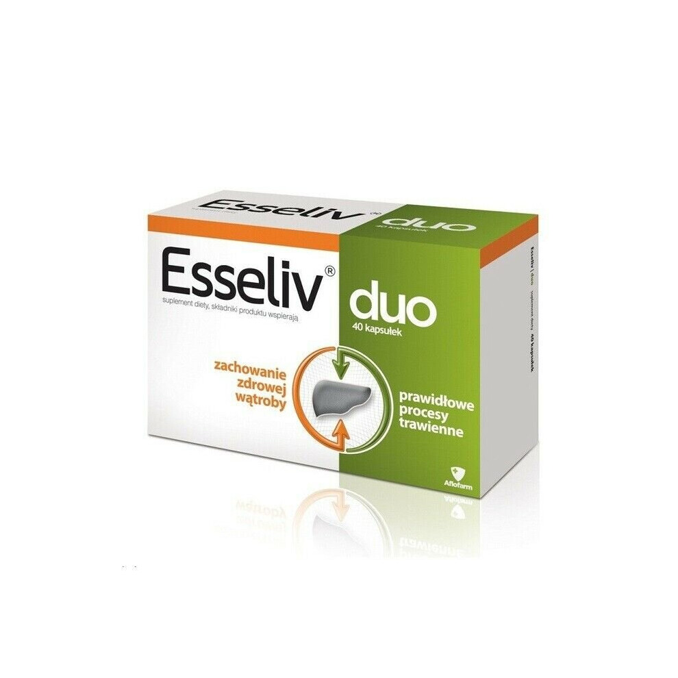 Esseliv Duo 40 cap CARE FOR LIVER AS ESSENTIALE FORTE AFLOFARM