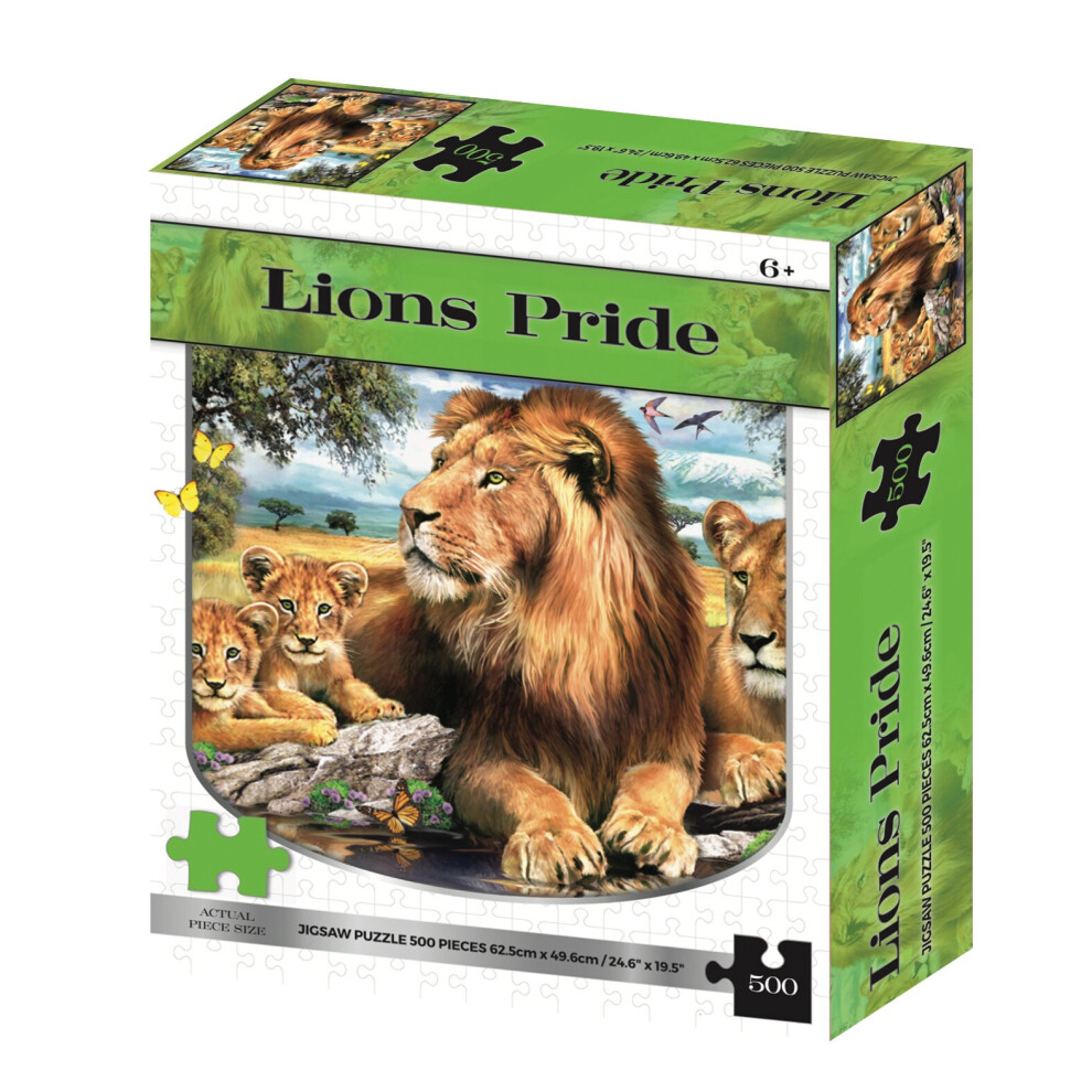 Lions Pride 2D 500 Piece Howard Robinson Puzzle