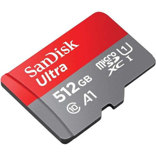 SanDisk SanDisk 512GB Ultra A1 100MB/s Class 10 Micro SD SDXC Memory Card 2