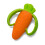 Infantino Testurizzato Carota Teether 1
