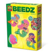 Ses Creative Children's Beedz Mermaid Iron-On Beads Mosaic Set 1400 Iron-On 06212