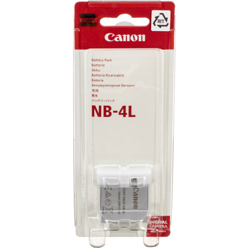 Canon NB-4L Lithium-Ion Battery Pack (3.7v 760mAh) On OnBuy