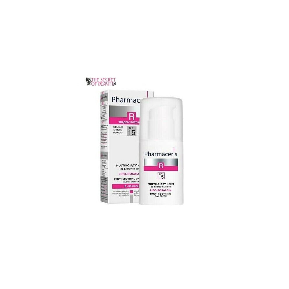 Pharmaceris R Lipo-Rosalgin Multi-Soothing Day Cream SPF15 30ml