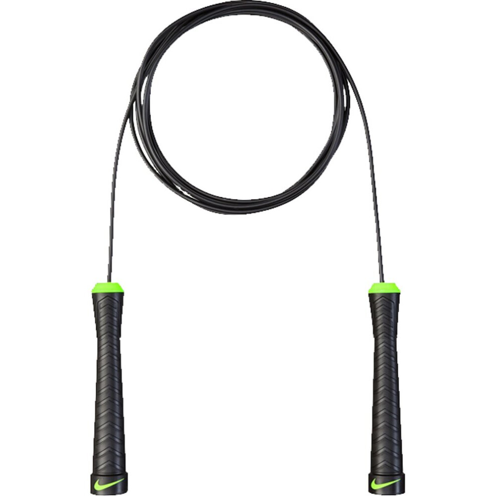 Nike Skipping Sports Jump Workout Speed Rope Black/Volt