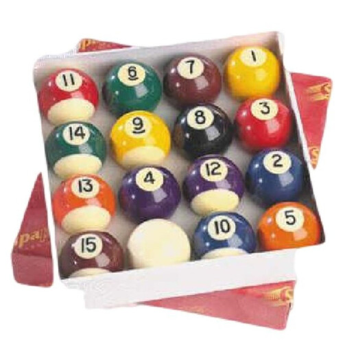 SOLID STRIPES PROFESSIONAL TABLE TOP MATCH QUALITY 16 POOL BALLS SET 2 INCH