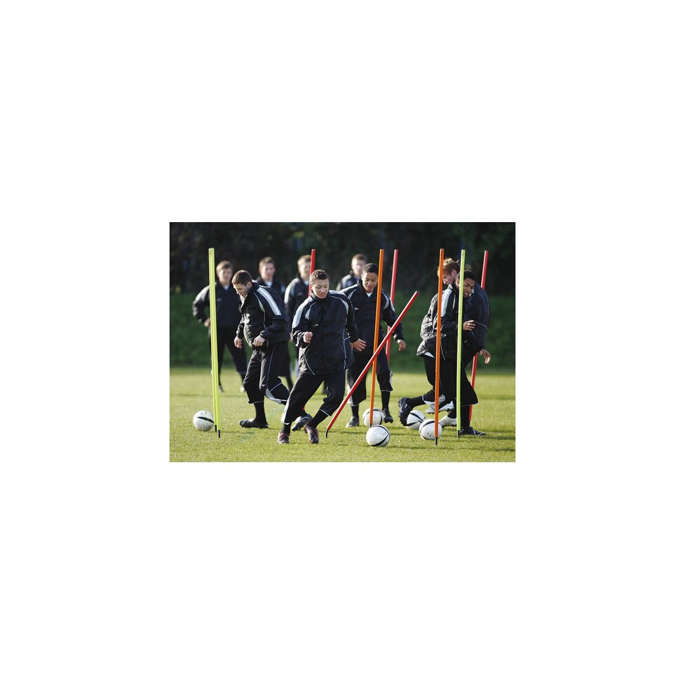 Precision Training Flexi Boundary Poles +Bag Football Training Spike Poles (2020)