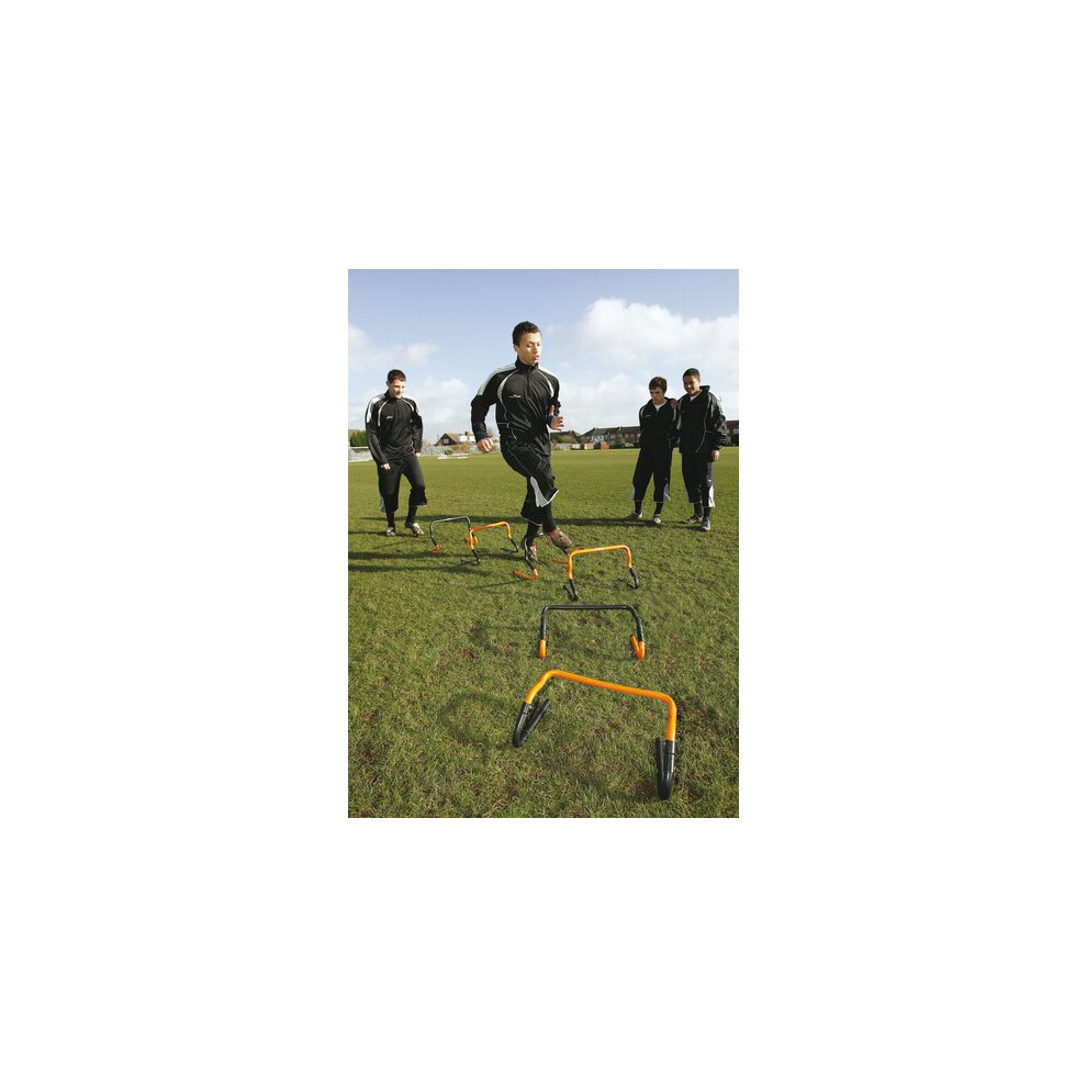 Precision Training Pt Adjustable Hurdle Set Football Training Equipment Rugby Hurdle Set Of 6 (2020)