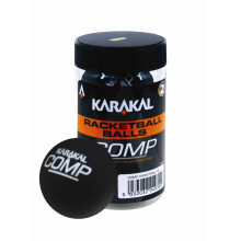 KARAKAL COMP SQUASH & RACKETBALL ESR-GODKENDTE FRITIDSBULLE BLACK TUBE OF 2