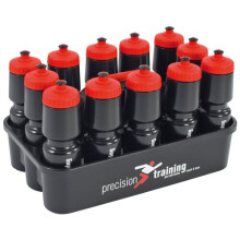 Precision Training 12 Sports Bottle Carrier & 700ML Bottles (2020)