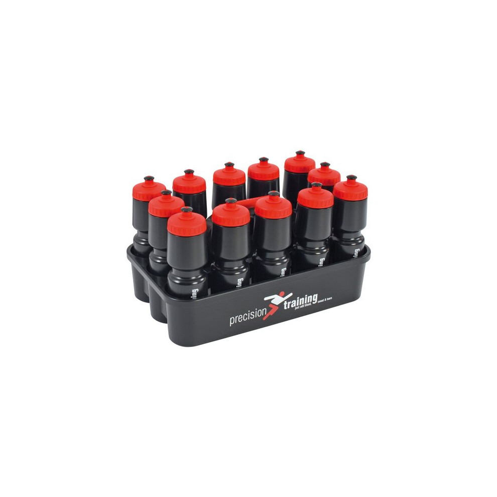 Precision Training 12 Sports Bottle Carrier & 700Ml Bottles (2020)