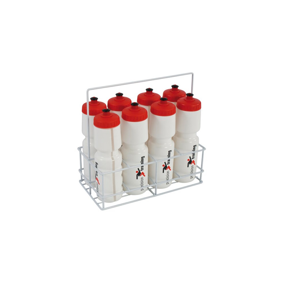 Precision Training Sports 8 Bottle Carrier & 700ML Bottles (2020)