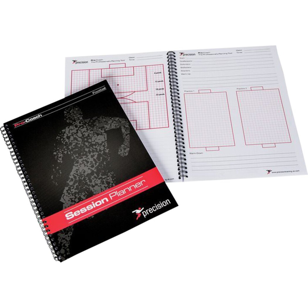 Precision Training Football Sports Practice Coach Session Planner Notepad Pack Of 6 (2020)