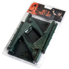 Fox TT Home & Club Usage Table Tennis Metal Clip On Post & Cotton Net Set (2020)