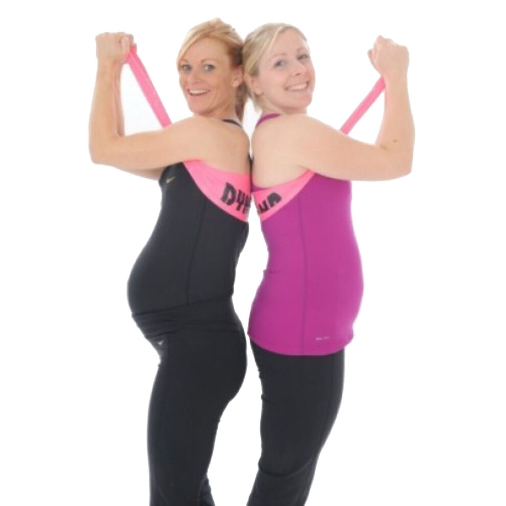 Dyna-Band ( Pregnancy) Exercise & Fitness Pilates Yoga Gym Strength Training Resistance Band Pink
