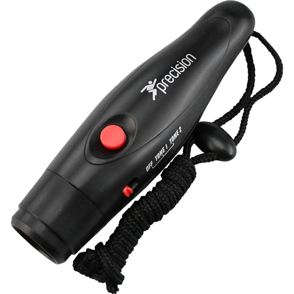 Precision Training Professional Electronic Referee Whistle Survival Football Basketball Black (2020)