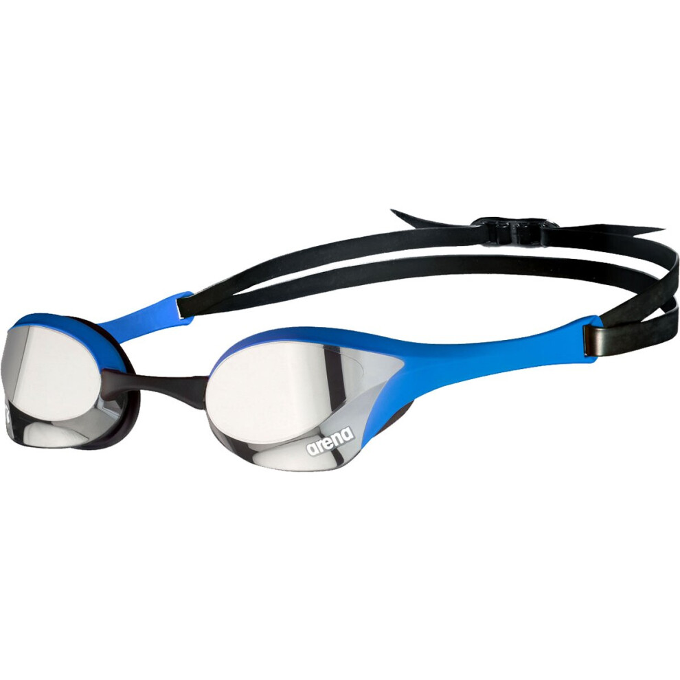 Arena () Cobra Ultra Swipe Mirror Swim Adult Racing Uv Swimming Goggles Silver/Blue