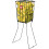 Wilson Panier de bolas Wilson (75 bolas) - amarelo - TU 1