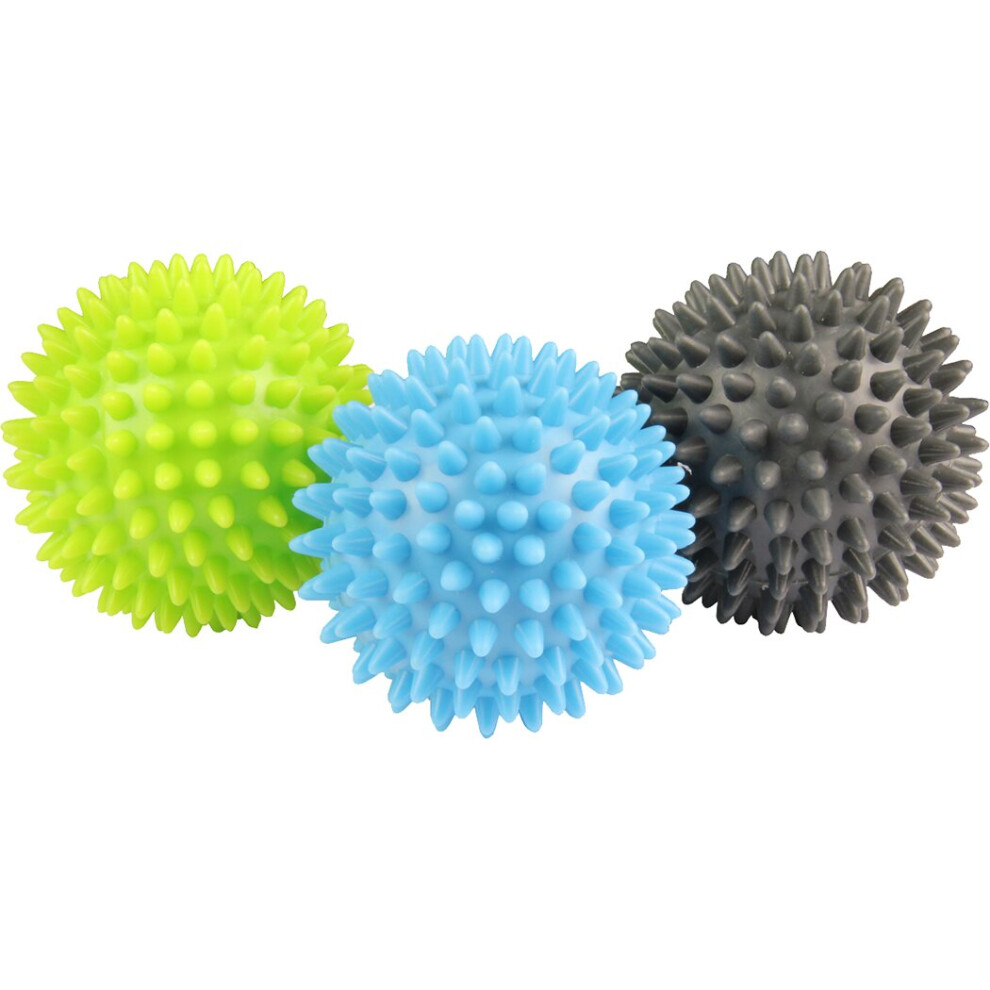 Fitness Mad Spikey Ball Set Unisex Sports Recovery Massage Tool Set Of 3 (2020)