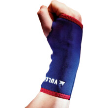 (Medium) Vulcan Multi Sports Injury Protection Wrap Blue Neoprene Wrist Support Brace