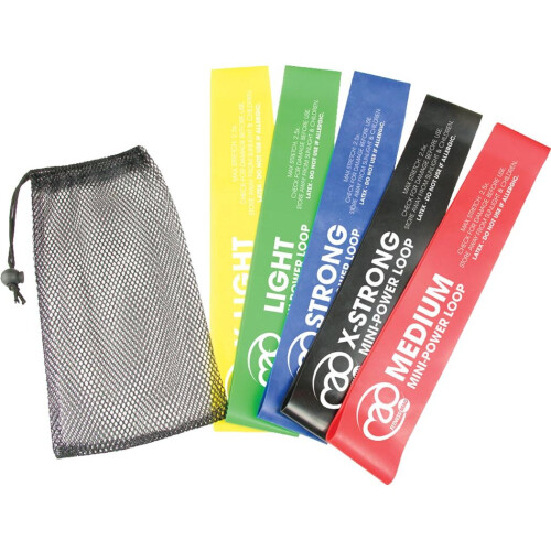 Fitness Mad Fitness Mad Mini-Power Loop Set Resistance Bands
