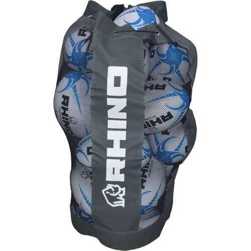 Rhino Ball Rugby Bag Only Charcoal (2020)