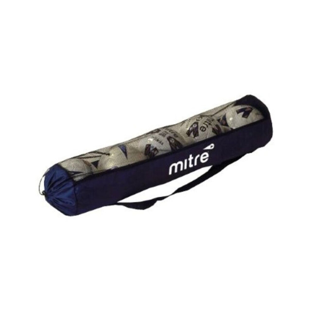 Mitre Football Sports Balls Storage Sack H2828 Tubular (5) Soccer Ball Bag