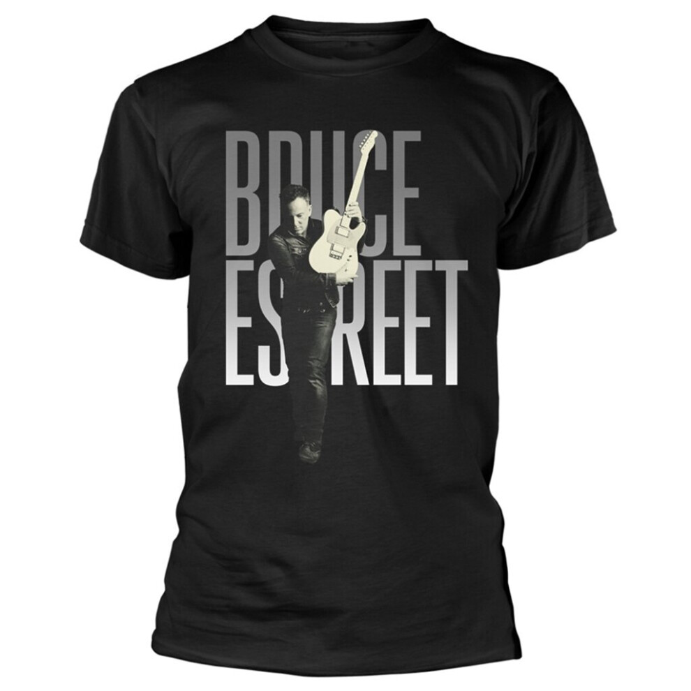 Bruce Springsteen (X-Large) 'E Street' (Black) T-Shirt Black