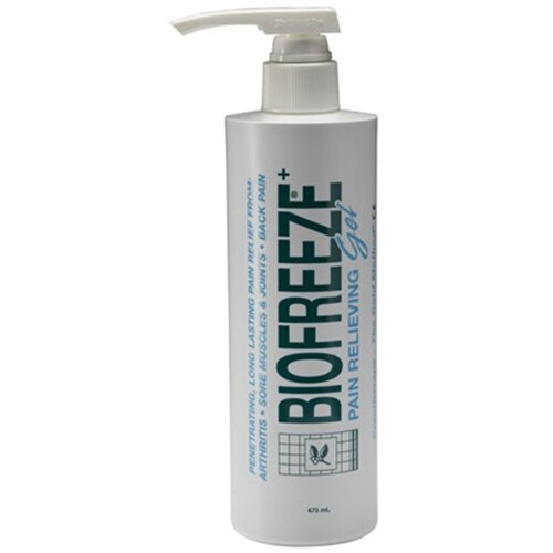 BIOFREEZE GEL BOTTLE PUMP ACTION 16OZ(473ML)