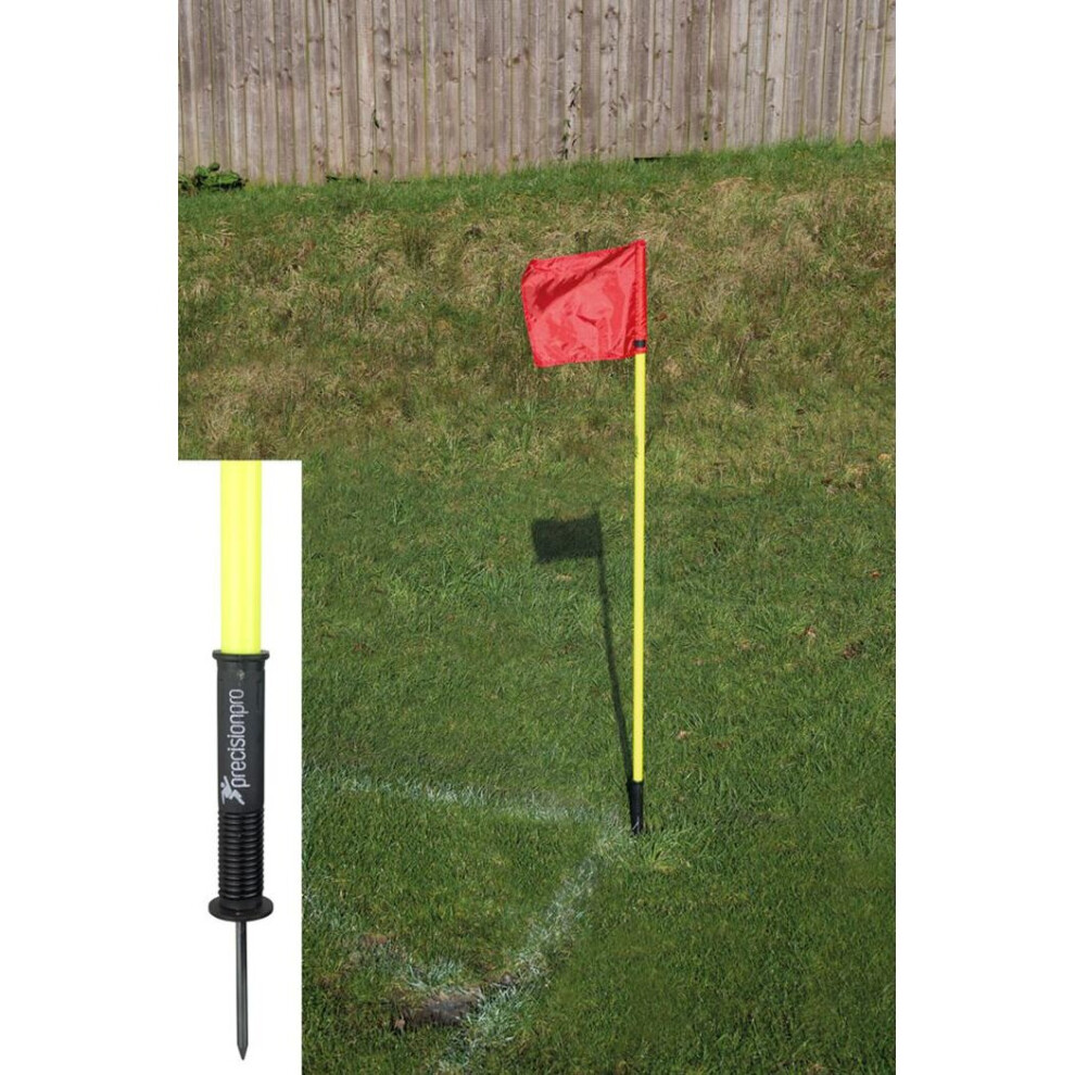 Precision Football Sports Equipment Boundary Marker Sprung Corner Posts Set Of 4 (2020)