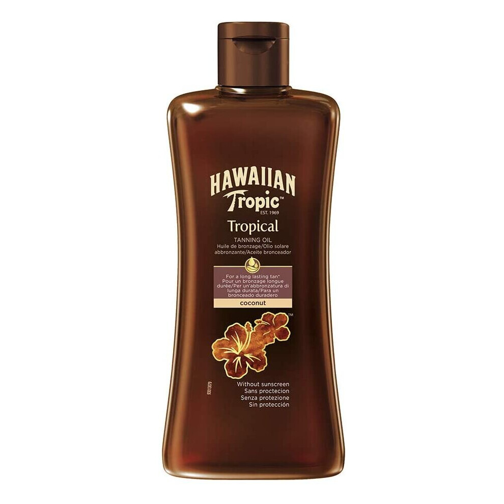 Hawaiian Tropic Tropical Tanning Oil 200Ml
