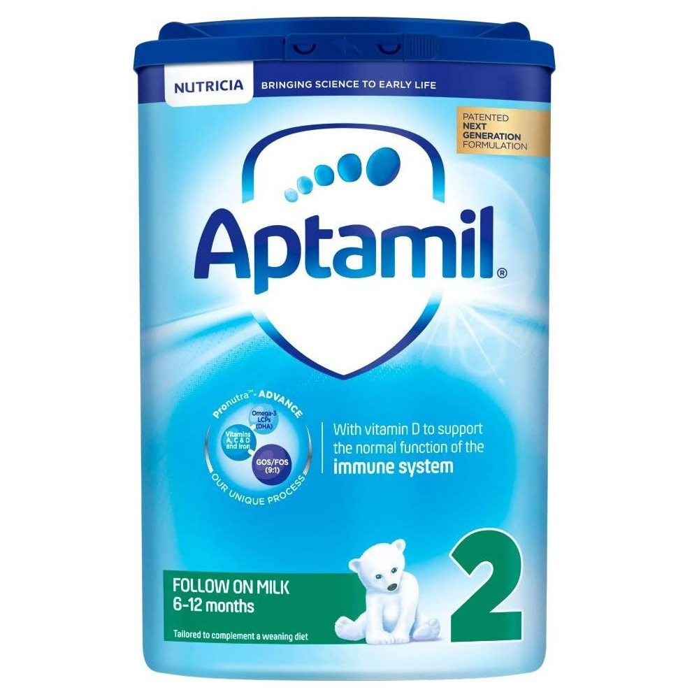 Aptamil Follow-On Milk 2, 6-12 Months, 800 G