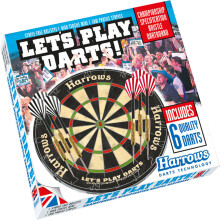 Harrows Lets Play Darts Bristle Board Game Set **New (2020)