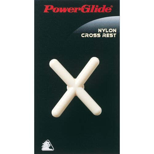Značka Powerglide Snooker Pool Cue Nylon Cross Rest White (2020)