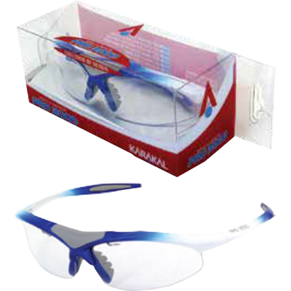 KARAKAL PRO 3000 EYEGUARD SQUASH/RACKETBALL SPORTS EYE PROTECTION GLASSES