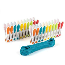 Beldray LA047199 Metre Clothes 20 Pegs, Washing Line