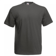 (L, Light Graphite) Fruit Of The Loom Mens Valueweight Short Sleeve T-Shirt