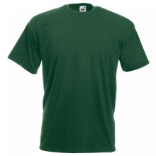 (L, Bottle Green) Fruit Of The Loom Mens Valueweight Short Sleeve T-Shirt